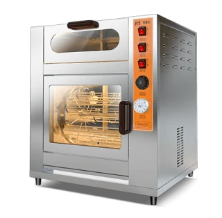 Four à patates douces avec armoire chauffante supérieure